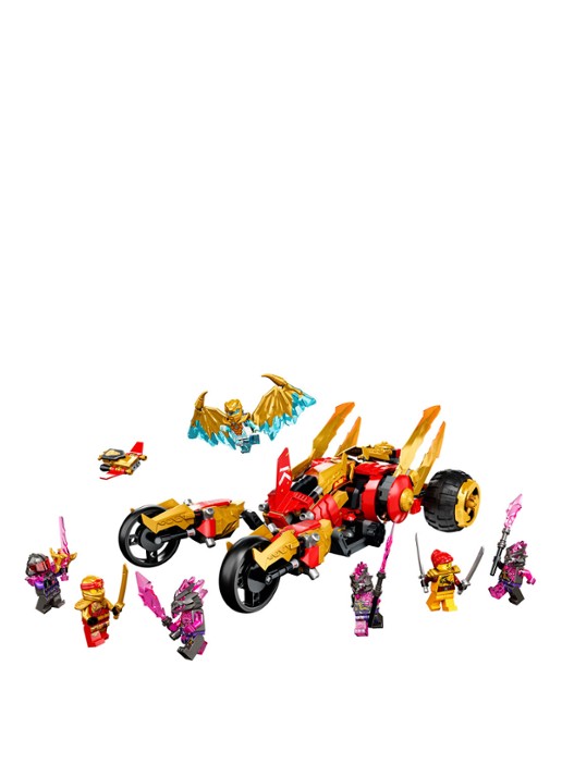 LEGO Kai’s gouden drakenvoertuig - 71773 - voorkant 2 multicolor