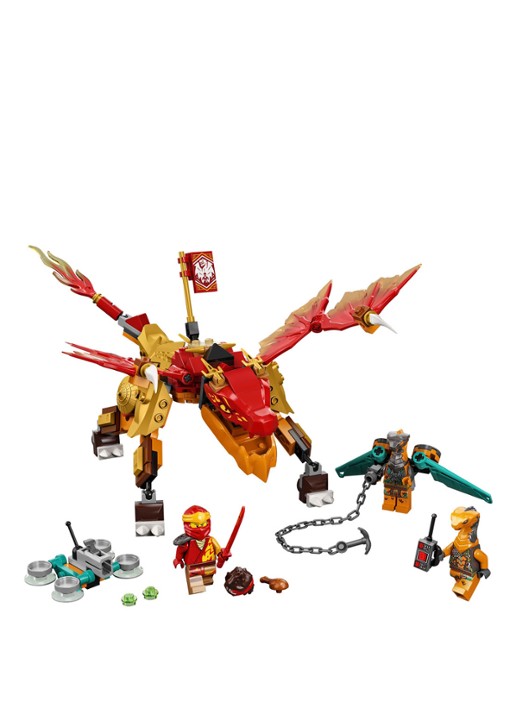LEGO Kai's Vuurdraak EVO bouwspeelgoed - 71762 - voorkant 2 multicolor