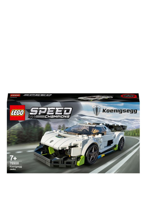 LEGO Koenigsegg Jesko - 76900 - voorkant 6 wit