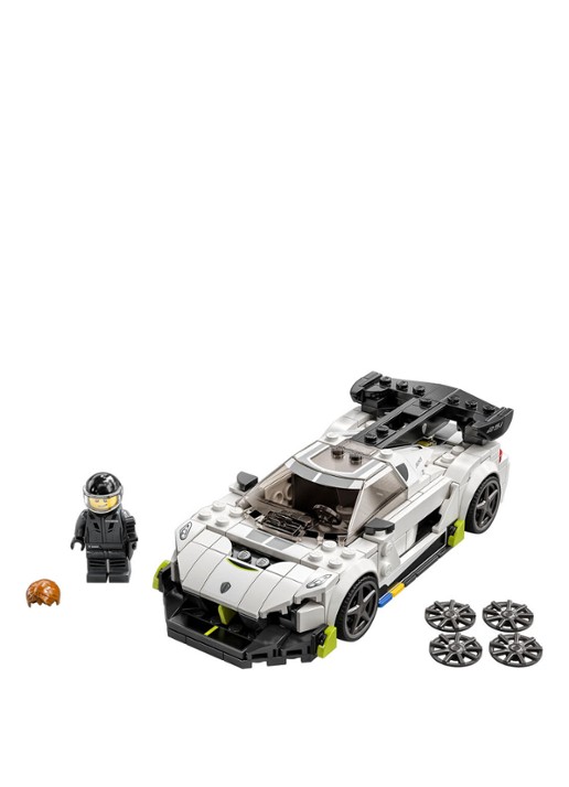 LEGO Koenigsegg Jesko - 76900 - voorkant 7 wit