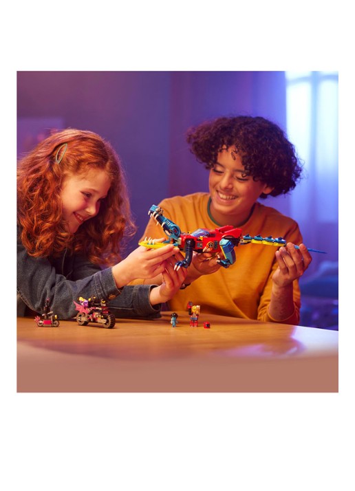 LEGO Krokodilauto bouwset -  71458 - detail 4 multicolor