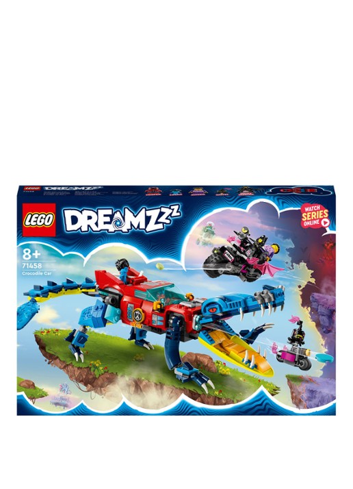 LEGO Krokodilauto bouwset -  71458 - voorkant multicolor