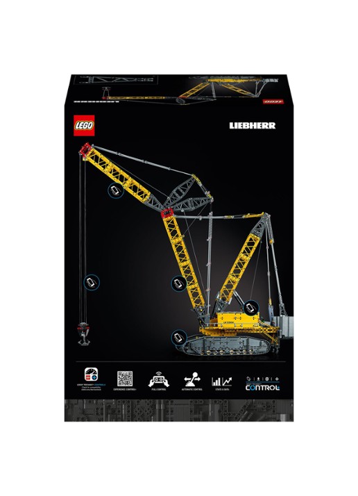 LEGO Liebherr hijskraan LR13000 bouwset -  42146 - detail 7 undefined