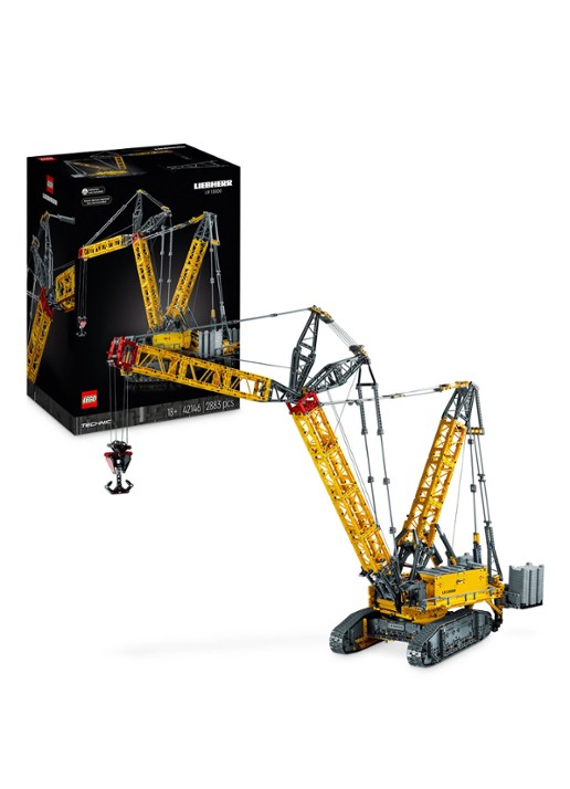 LEGO Liebherr hijskraan LR13000 bouwset -  42146 - voorkant 2 undefined