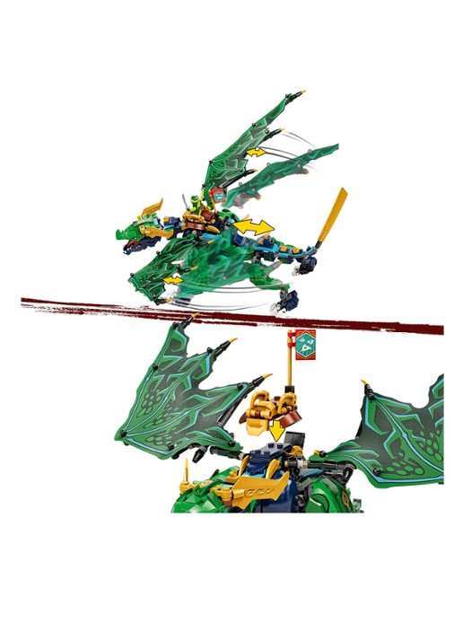 LEGO Lloyd's Legendarische Draak bouwspeelgoed - 71766 - detail 5 multicolor