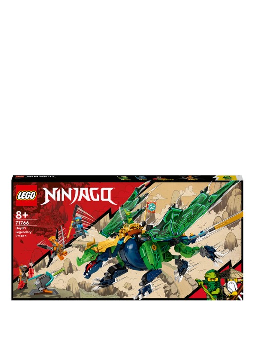 LEGO Lloyd's Legendarische Draak bouwspeelgoed - 71766 - voorkant multicolor
