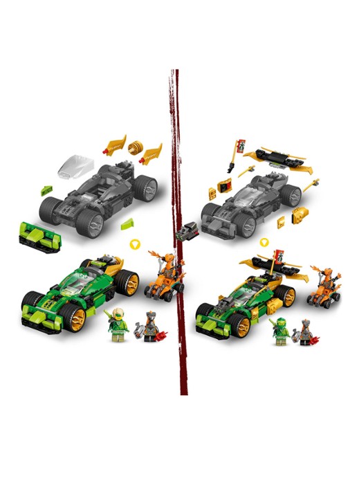 LEGO Lloyd's Racewagen EVO bouwspeelgoed - 71763 - detail 3 multicolor