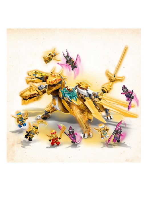 LEGO Lloyds gouden ultra draak - 71774 - detail 2 multicolor