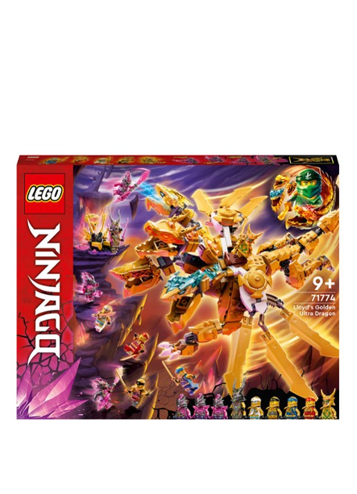 LEGO Lloyds gouden ultra draak - 71774 - voorkant 6 multicolor