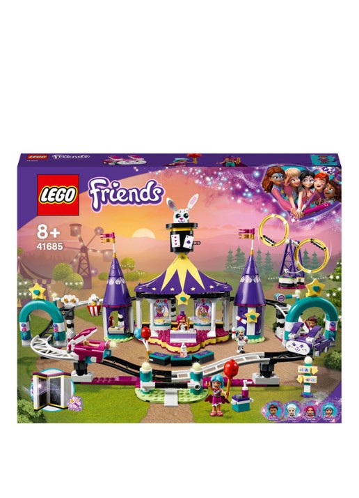 LEGO Magische kermisachtbaan - 41685 - voorkant paars