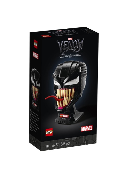 LEGO Marvel Super Heroes Venom - 76187 - voorkant zwart