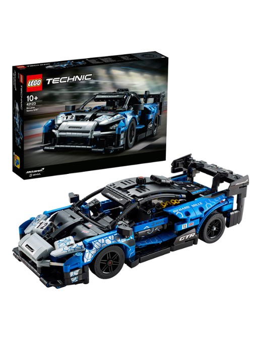 LEGO McLaren Senna GTR - 42123 - detail 3 blauw