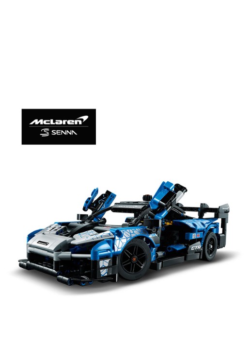 LEGO McLaren Senna GTR - 42123 - voorkant blauw