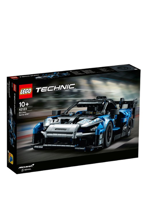 LEGO McLaren Senna GTR - 42123 - voorkant 2 blauw