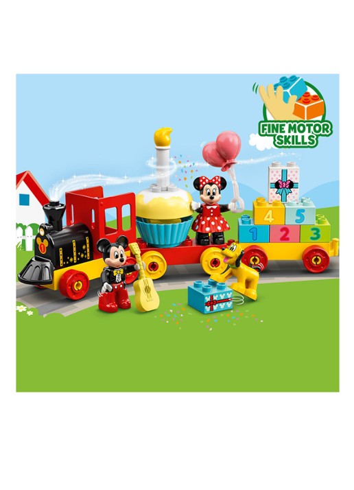 LEGO Mickey & Minnie Verjaardagstrein - 10941 - detail 3 steenrood