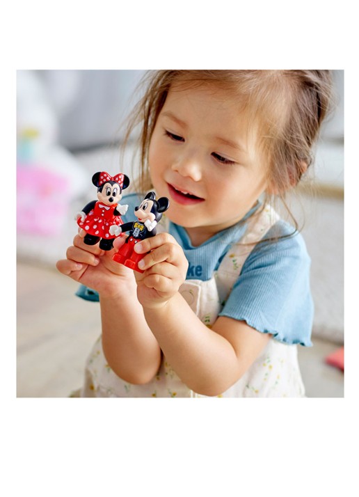 LEGO Mickey & Minnie Verjaardagstrein - 10941 - detail 4 steenrood