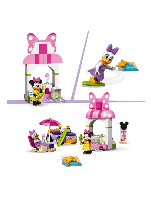 LEGO Mickey Mouse Minnie Mouse ijssalon - 10773 - detail 2 roze