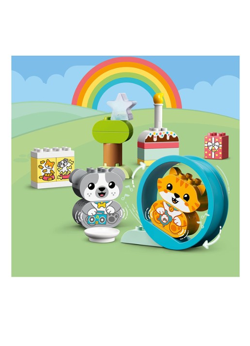 LEGO Mijn eerste puppy en kitten met geluid - 10977 - detail 5 multicolor
