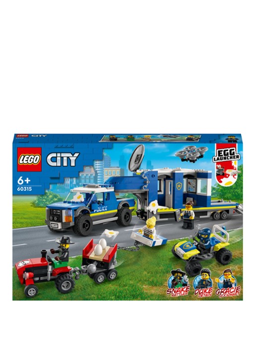 LEGO Mobiele Commandowagen Politie bouwspeelgoed - 60315 - voorkant 6 multicolor