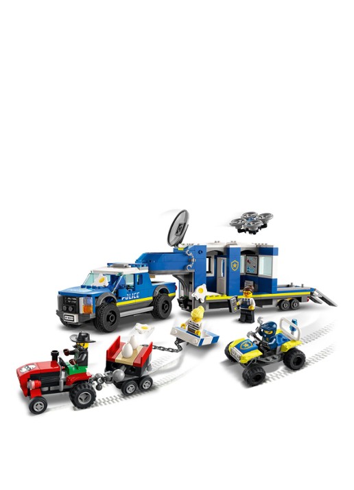 LEGO Mobiele Commandowagen Politie bouwspeelgoed - 60315 - voorkant 7 multicolor