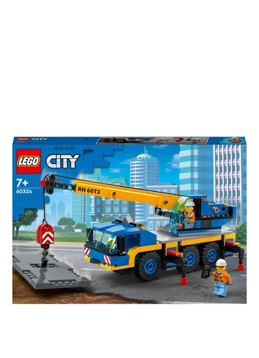 LEGO Mobiele Kraan bouwspeelgoed - 60324 - voorkant multicolor