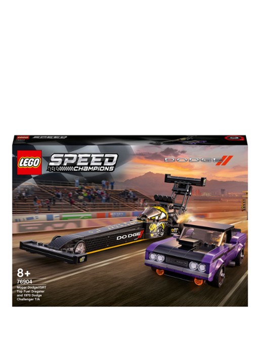 LEGO Mopar Dodge - 76904 - voorkant paars