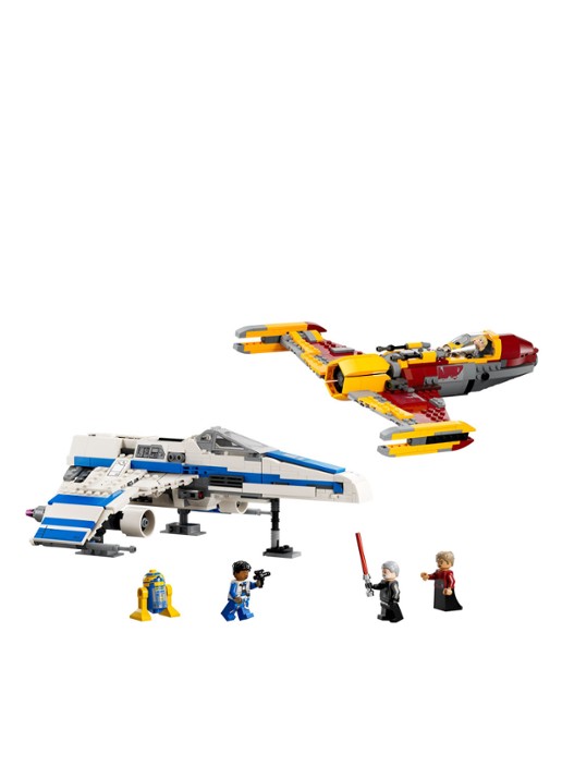 LEGO New Republic E-wing vs. Shin Hati's Starfighter Ruimteschip - bouwset 75364 - detail 2 multicolor