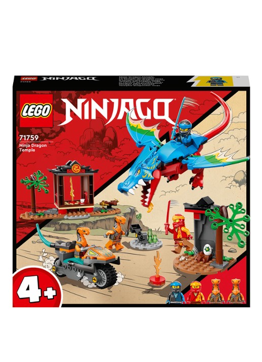 LEGO Ninja Dragon Temple - 71759 - voorkant multicolor