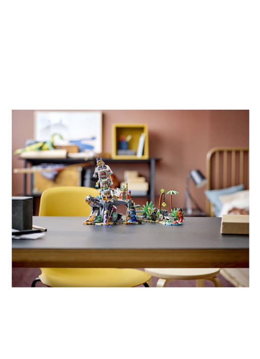 LEGO NINJAGO Het dorp van de Beschermers - 71747 - detail 4 donkergrijs