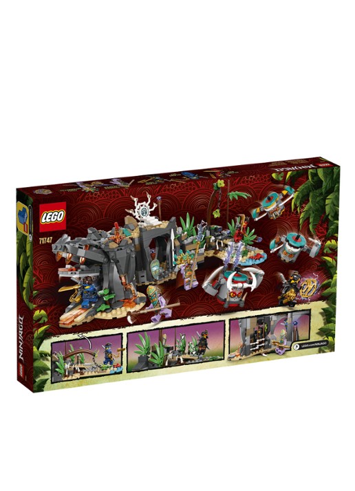 LEGO NINJAGO Het dorp van de Beschermers - 71747 - detail 5 donkergrijs