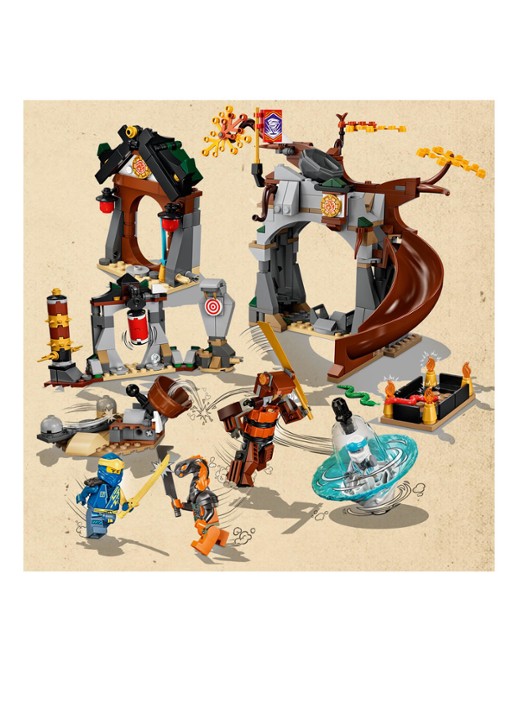 LEGO NINJAGO Ninja Trainingcentrum Spin Speelset- 71764 - detail 3 multicolor