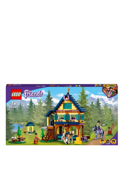 LEGO Paardrijdbasis in het bos Set - 41683 - voorkant 6 bruin