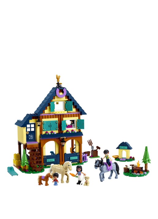 LEGO Paardrijdbasis in het bos Set - 41683 - voorkant 7 bruin