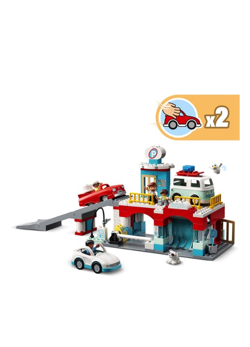 LEGO Parkeergarage en wasstraat - 10948 - detail 4 multicolor