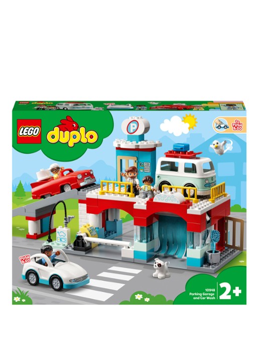 LEGO Parkeergarage en wasstraat - 10948 - voorkant multicolor