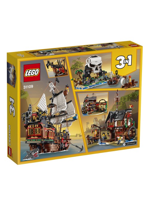 LEGO Piratenschip - 31109 - detail multicolor