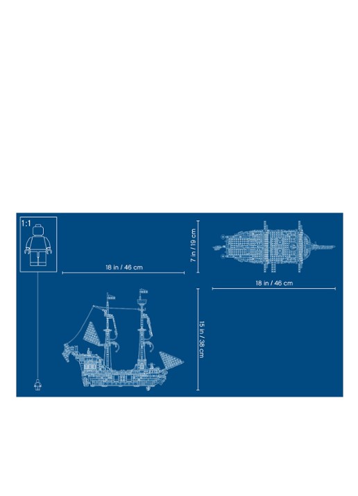 LEGO Piratenschip - 31109 - detail 2 multicolor