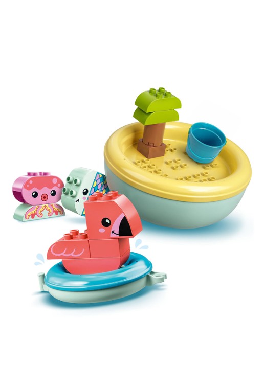 LEGO Pret In Bad Drijvend Diereneiland bouwspeelgoed - 10966 - voorkant 2 multicolor