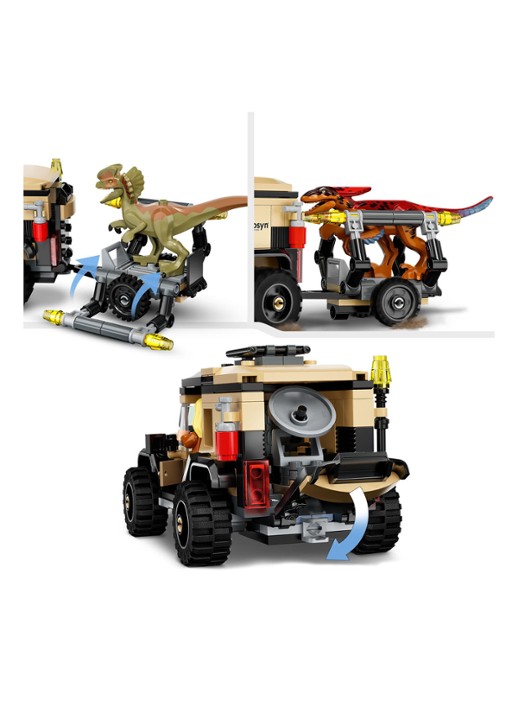 LEGO Pyroraptor & Dilophosaurus Transport - 76951 - detail 5 multicolor