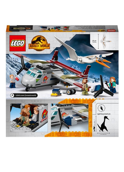 LEGO Quetzalcoatlus vliegtuighinderlaag - 76947 - detail 5 multicolor