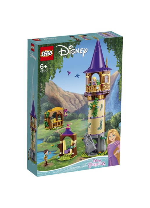 LEGO Rapunzel's toren - 43187 - voorkant 2 geel