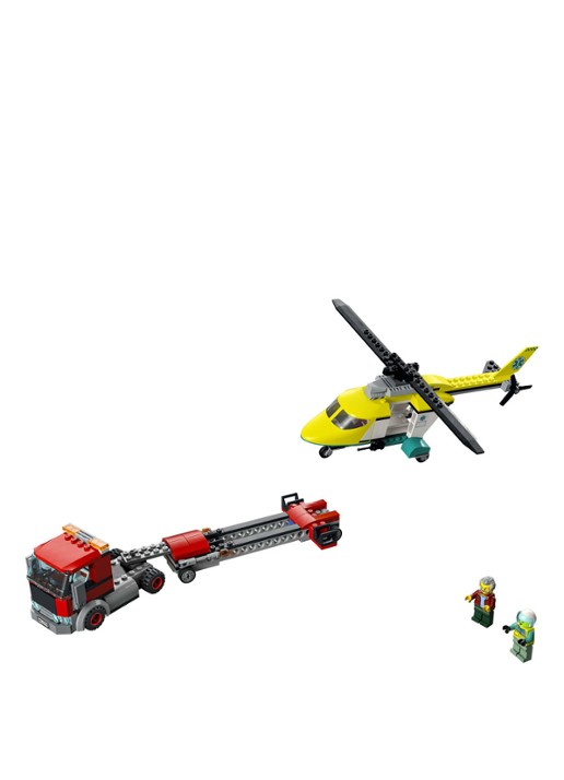 LEGO Reddingshelikopter Transport bouwspeelgoed - 60343 - voorkant 7 multicolor
