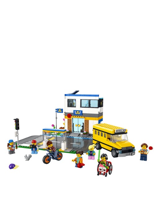 LEGO Schooldag bouwspeelgoed - 60329 - voorkant 2 multicolor