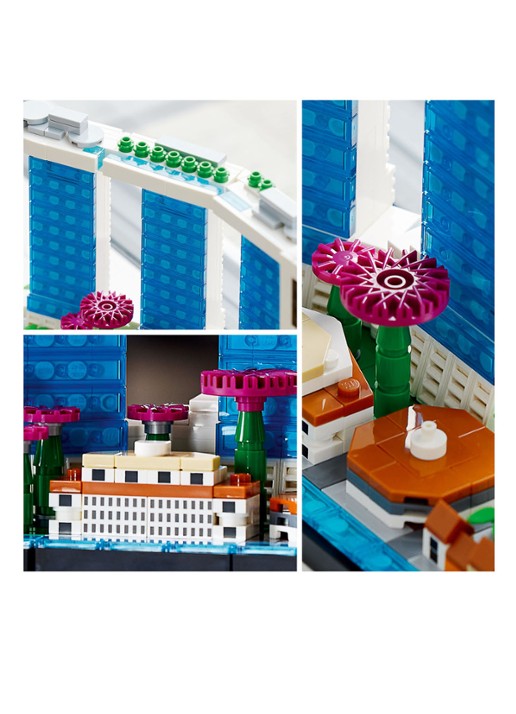LEGO Singapore bouwspeelgoed - 21057 - detail 5 multicolor
