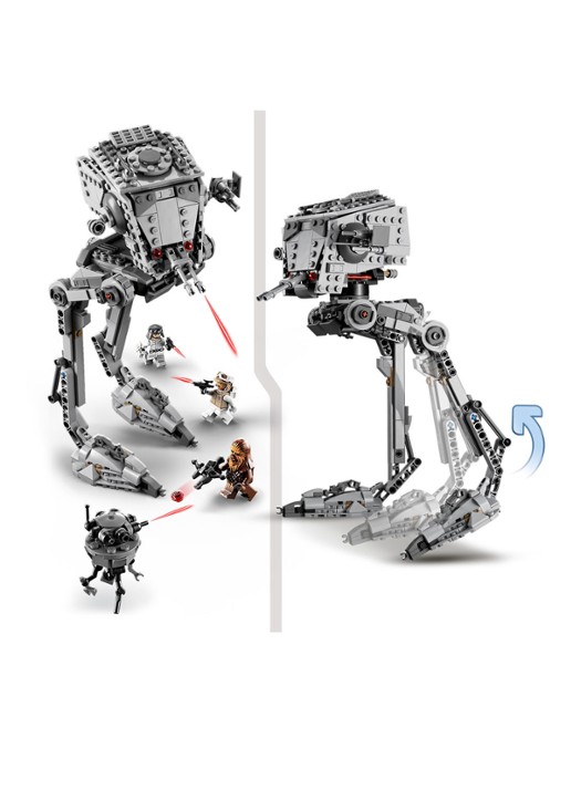 LEGO Slag Van Hoth AT-ST bouwspeelgoed - 75322 - detail 4 multicolor