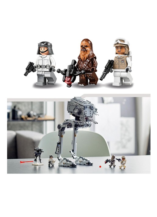 LEGO Slag Van Hoth AT-ST bouwspeelgoed - 75322 - detail 7 multicolor