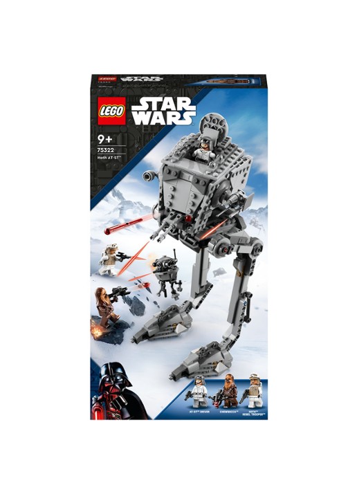 LEGO Slag Van Hoth AT-ST bouwspeelgoed - 75322 - voorkant multicolor