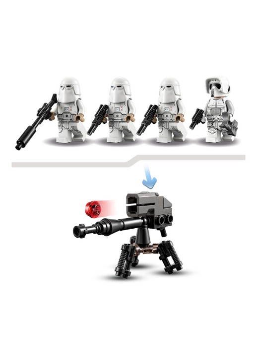 LEGO Snowtrooper Battle Pack bouwspeelgoed - 75320 - detail 4 multicolor