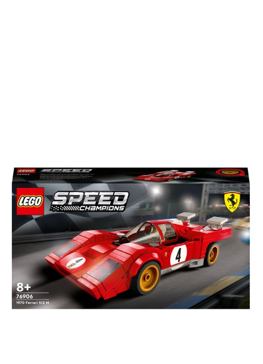 LEGO Speed Champions 1970 Ferrari 512 M set - 76906 - voorkant multicolor