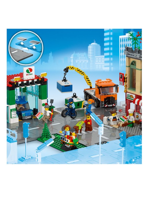 LEGO Stadscentrum - 60292 - detail 5 grijs